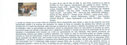 Aconteceu no PIU – 2009