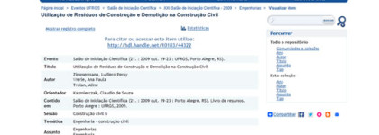 Resumo publicado em evento – LUME/UFRGS