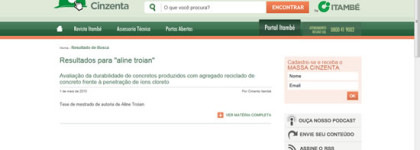 Tese de Mestrado no site Massa Cinzenta